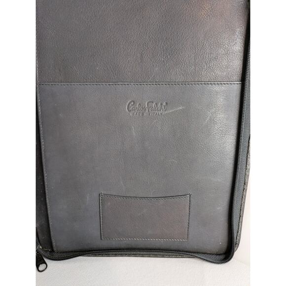 Carlos Falchi Alligator/Crocodile Leather Notebook Zip Paper Cover Organizer - Picture 5 of 7